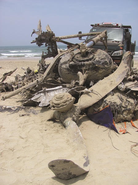 Xác máy bay vừa được tìm thấy ở Lăng Cô đã bị bán phế liệu?